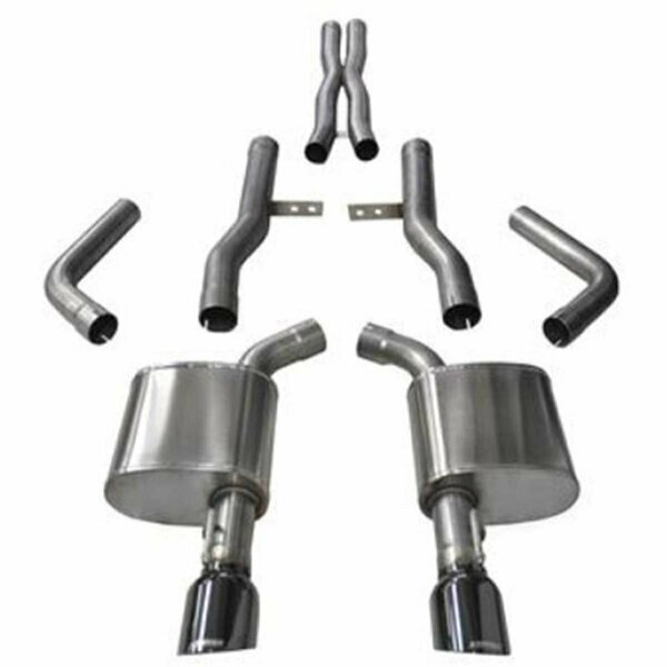 Xtreme Cat-Back Exhaust, Black, Corsa Exhaust, Mfr#: C1M-14996BLK